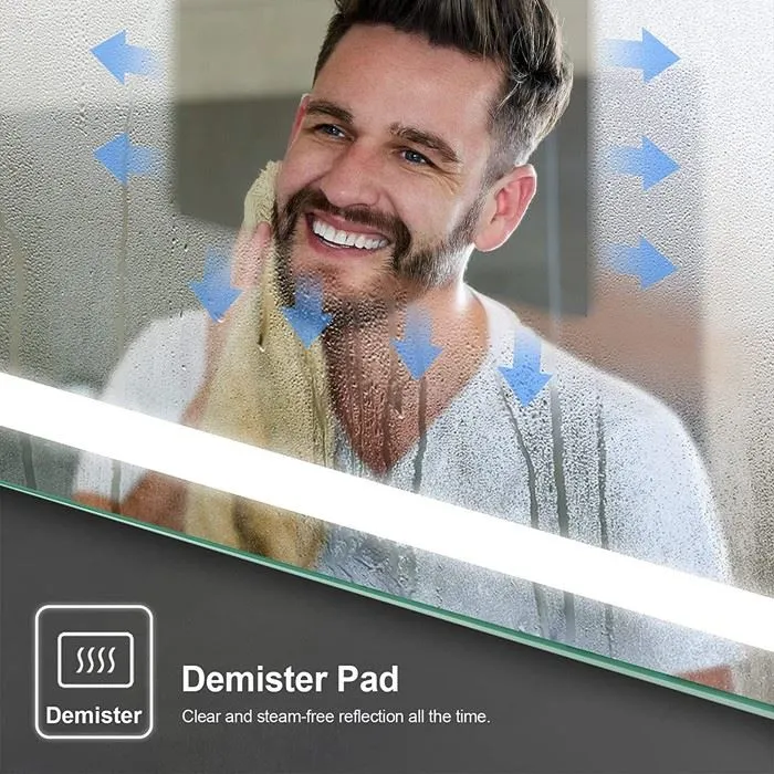 Copper Framed Bathroom Mirror